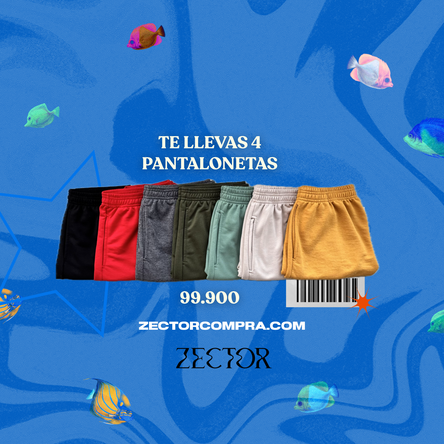 PANTALONETA PREMIUM X4 ®