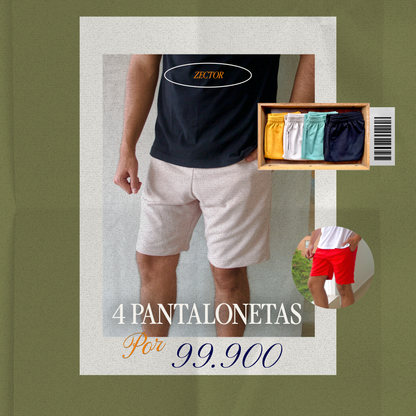 PANTALONETA PREMIUM X4 ®