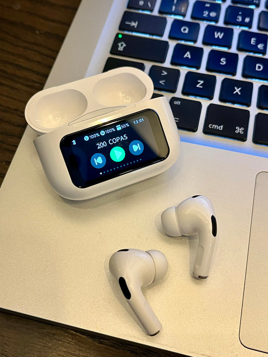 Airpods pro con pantalla LED